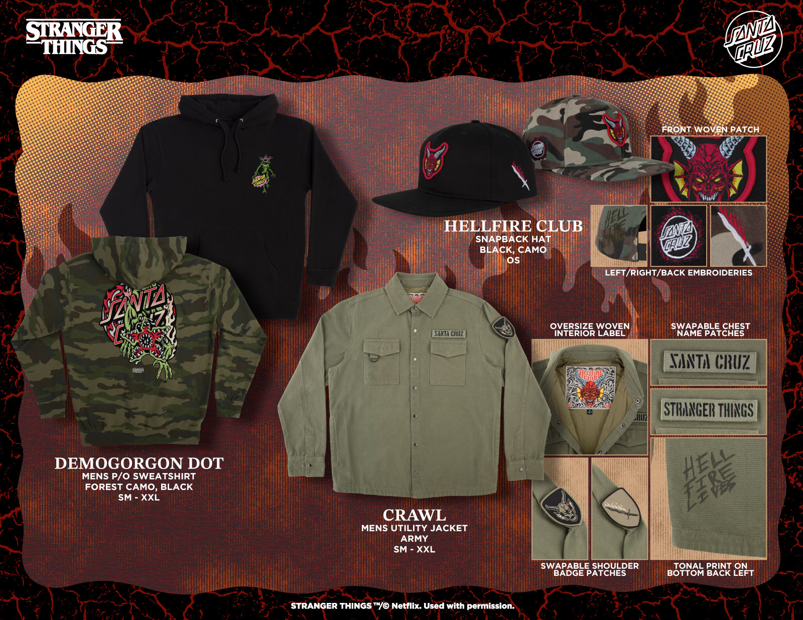 Stranger Things x Santa Cruz 2025